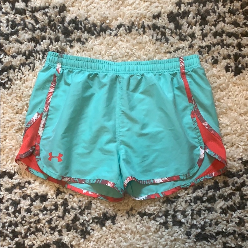 Girls under armor shorts